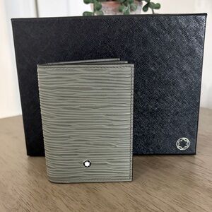 Montblanc Gray Key & Card Holder